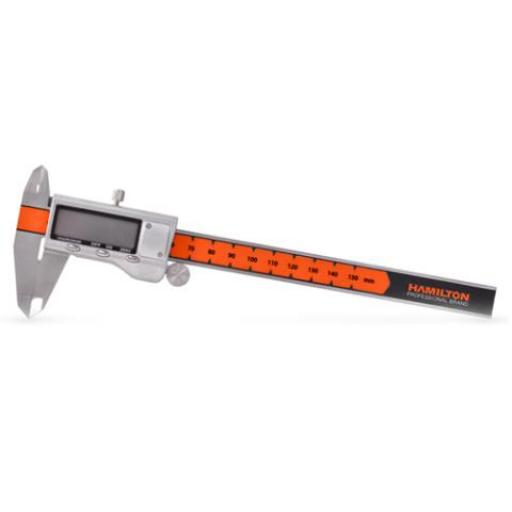 HAMILTON CALIBRE ACERO INOXIDABLE DIGITAL METALICO 150MM