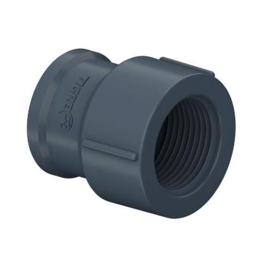 TIGRE CUPLA SD/BR 32 MM X 1 GRIS SOLDABLE