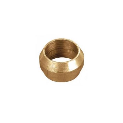 VIROLAS BRONCE DE 1/2 (PARA CAÑO DE 1/2)