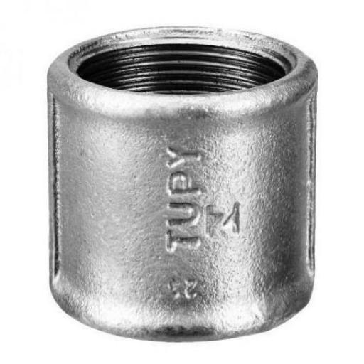 CUPLA H-H 1.1/4 HIERRO GALVANIZADO
