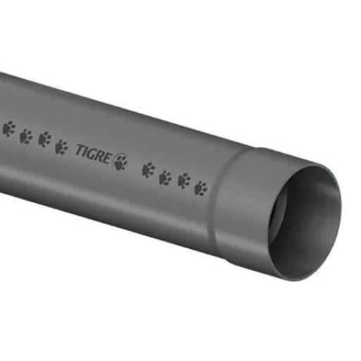 TIGRE TUBO PVC CL10 50X2.4 6M JP IRAM GRIS SOLDABLE