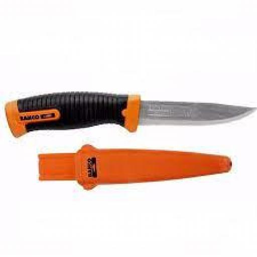 BAHCO CUCHILLO CON FUNDA MANGO BICOMPONENTE 2446