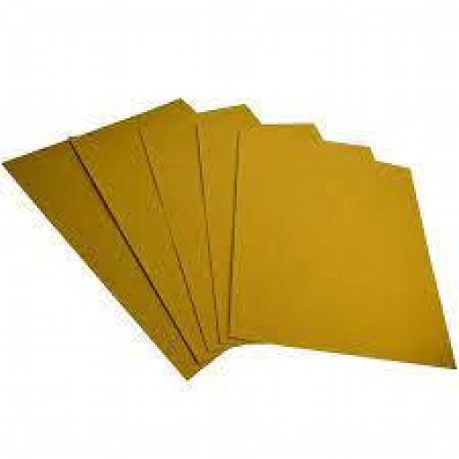 PAPEL LIJA RUBI P/EBAN. E/GRUESO GR.50/60