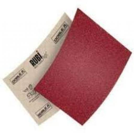 PAPEL LIJA RUBI P/EBAN. E/FINO GR.180