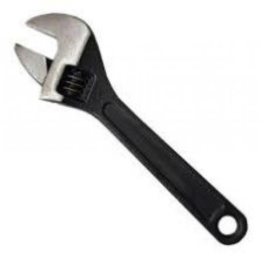 LABOR LLAVE AJUSTABLE FRANCESA CON ESCALA 12