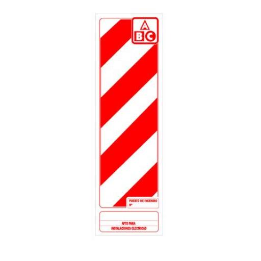 CHAPA BALIZA DE COLUMNA ALTO IMPACTO 0.5 MM. 26 CM. X 87.5 CM.