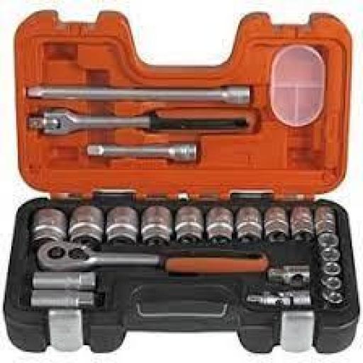 BAHCO SET DE BOCALLAVES Y ACCESORIOS 1/2