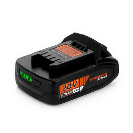 HAMILTON BATERIA 20 VOLT. 2 AMP.