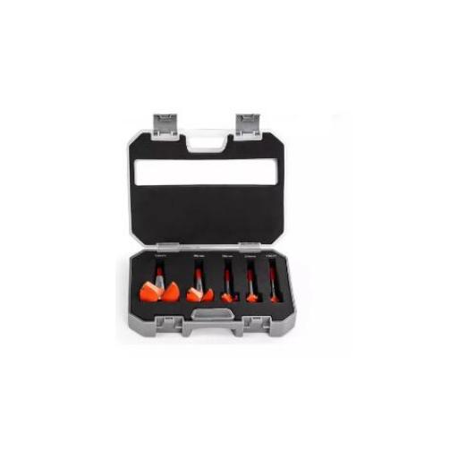 HAMILTON SET MECHAS FORSTNER 5 PIEZAS 15-20-25-30-35MM. MF5S