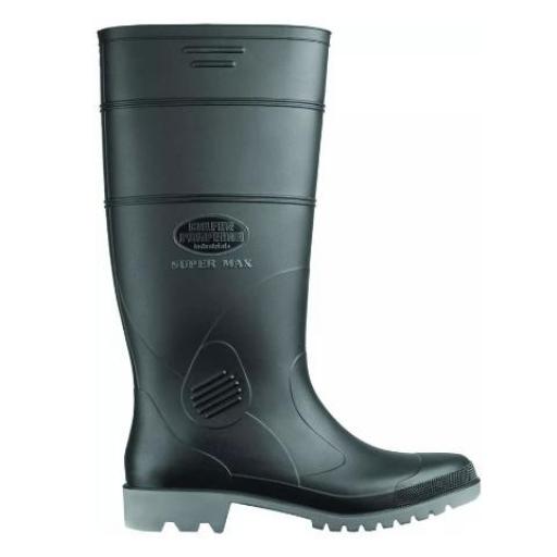CALFOR BOTA PAMPEANA NEGRA PVC SIN PUNTERA 39